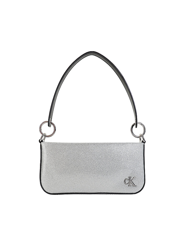 CALVIN KLEIN JEANS Henkeltasche Shoulder Pouch silber